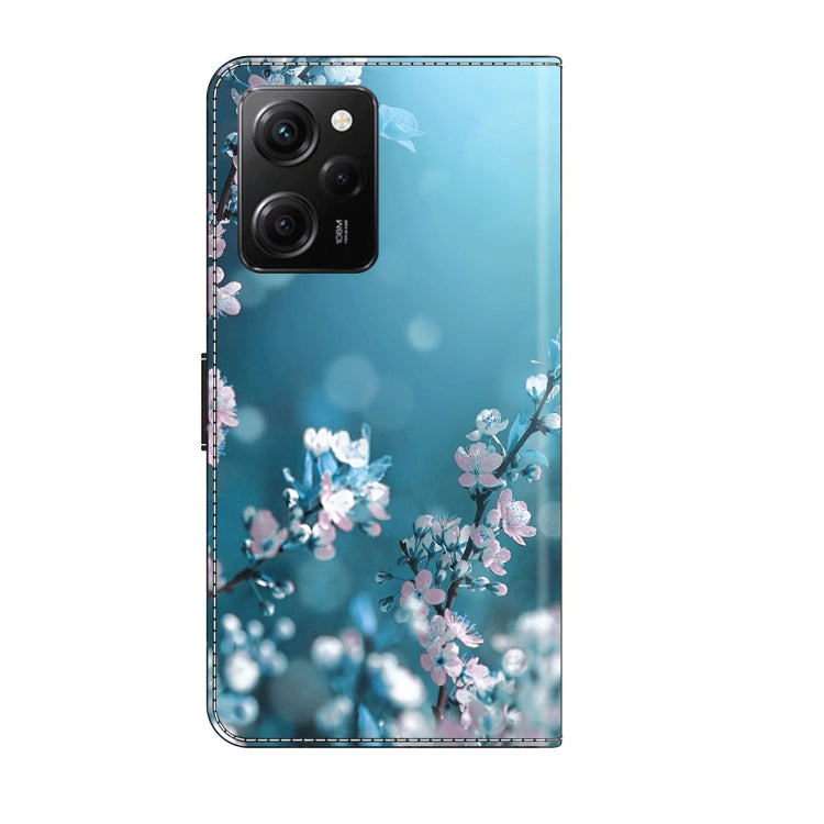 For Xiaomi Redmi Note 12 Pro Global Crystal 3D Shockproof Protective Leather Phone Case(Plum Flower) - free shipping - PMC TechLife - Order now!