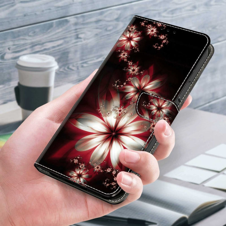 For Xiaomi Redmi Note 12 Pro+ Crystal 3D Shockproof Protective Leather Phone Case(Fantastic Flower) - free shipping - PMC TechLife - Order now!