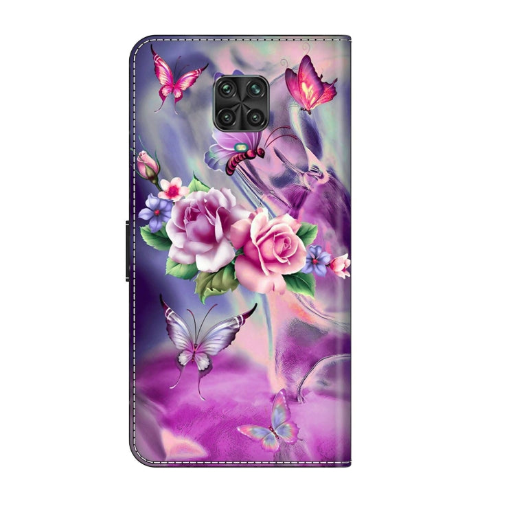 For Xiaomi Redmi Note 9 Pro Crystal 3D Shockproof Protective Leather Phone Case(Butterfly) - free shipping - PMC TechLife - Order now!