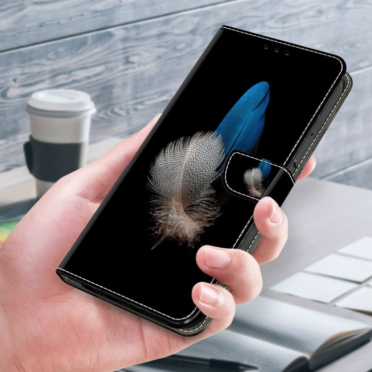 For Xiaomi Redmi Note 9 Pro Crystal 3D Shockproof Protective Leather Phone Case(Two Branches) - free shipping - PMC TechLife - Order now!