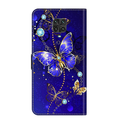 For Xiaomi Redmi Note 9 Pro Crystal 3D Shockproof Protective Leather Phone Case(Diamond Butterfly) - Xiaomi Cases by PMC Jewellery | Online Shopping South Africa | PMC Jewellery