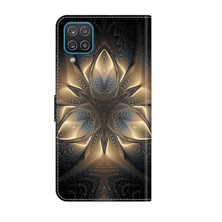 For Samsung Galaxy A12 4G / 5G Crystal 3D Shockproof Protective Leather Phone Case(Luminous Building) - free shipping - PMC TechLife - Order now!