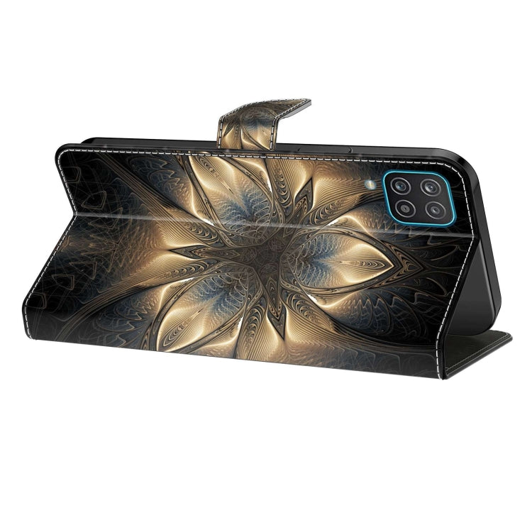 For Samsung Galaxy A22 5G Crystal 3D Shockproof Protective Leather Phone Case(Luminous Building) - free shipping - PMC TechLife - Order now!