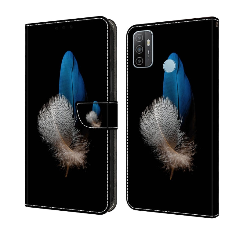 For Samsung Galaxy A33 5G Crystal 3D Shockproof Protective Leather Phone Case(Two Branches) - free shipping - PMC TechLife - Order now!
