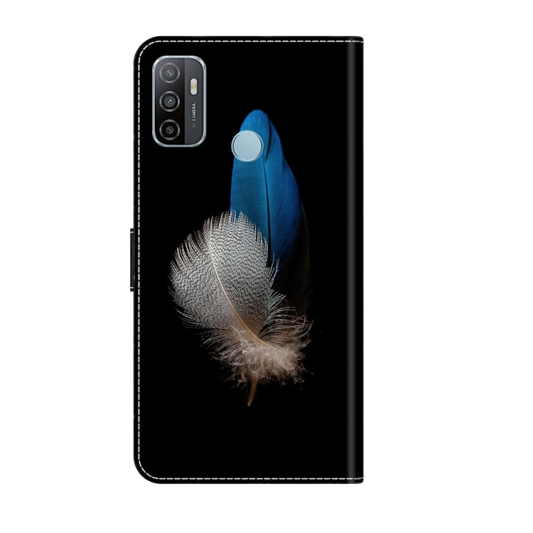 For Samsung Galaxy A33 5G Crystal 3D Shockproof Protective Leather Phone Case(Two Branches) - free shipping - PMC TechLife - Order now!