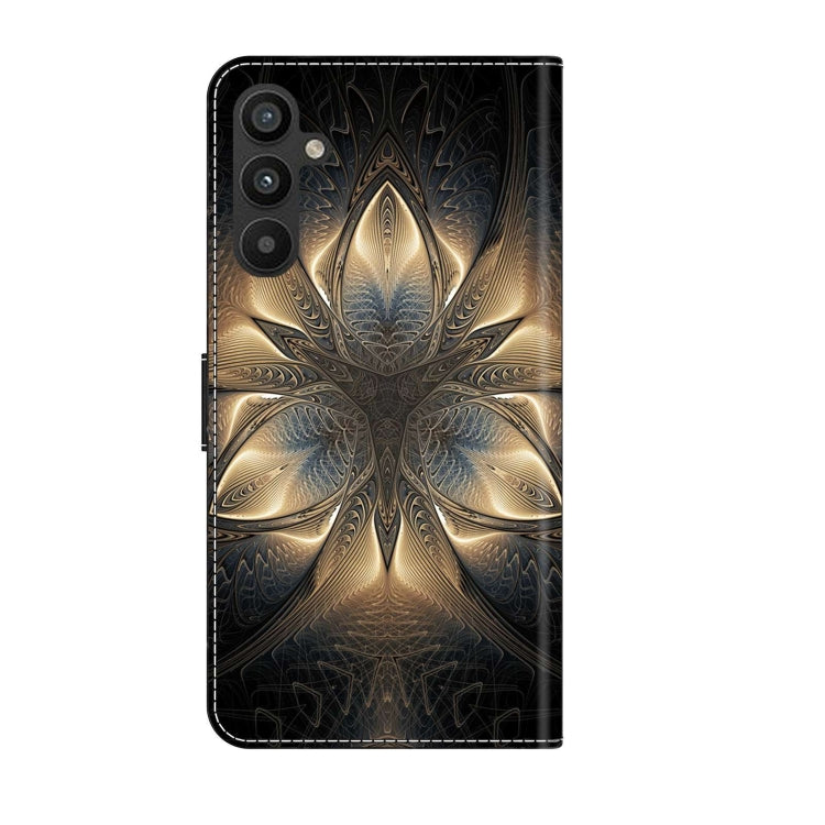 For Samsung Galaxy A34 5G Crystal 3D Shockproof Protective Leather Phone Case(Luminous Building) - free shipping - PMC TechLife - Order now!