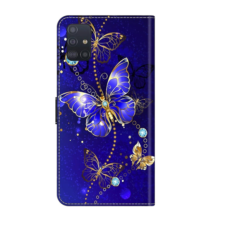 For Samsung Galaxy A51 4G Crystal 3D Shockproof Protective Leather Phone Case(Diamond Butterfly) - free shipping - PMC TechLife - Order now!
