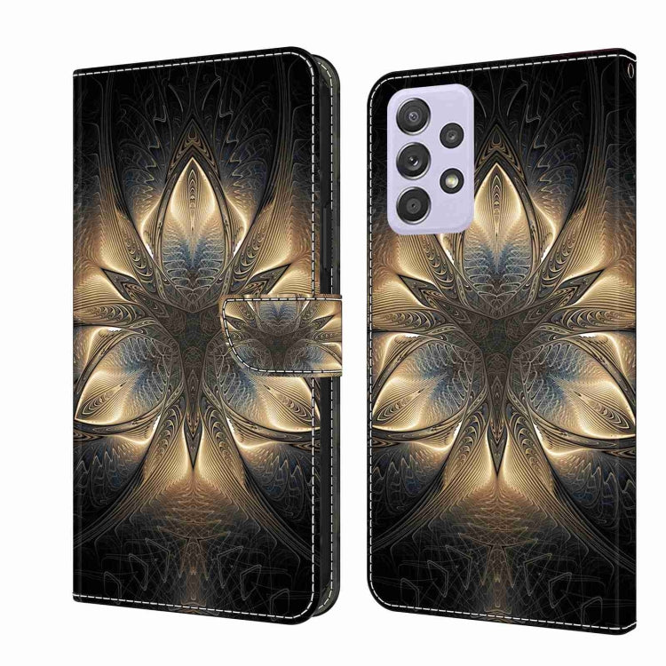 For Samsung Galaxy A52 / A52s 5G Crystal 3D Shockproof Protective Leather Phone Case(Luminous Building) - free shipping - PMC TechLife - Order now!