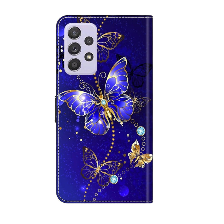 For Samsung Galaxy A52 / A52s 5G Crystal 3D Shockproof Protective Leather Phone Case(Diamond Butterfly) - free shipping - PMC TechLife - Order now!