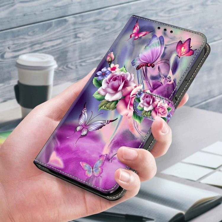 For Samsung Galaxy A53 Crystal 3D Shockproof Protective Leather Phone Case(Butterfly) - free shipping - PMC TechLife - Order now!