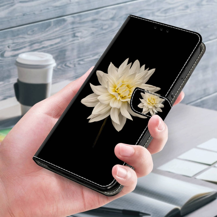 For Samsung Galaxy S9 Crystal 3D Shockproof Protective Leather Phone Case(White Flower) - free shipping - PMC TechLife - Order now!