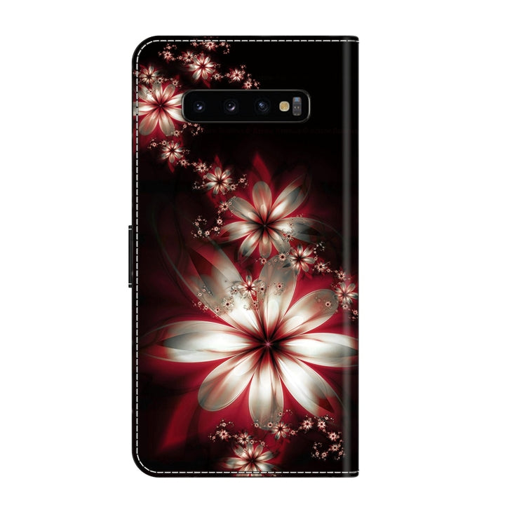 For Samsung Galaxy S10+ Crystal 3D Shockproof Protective Leather Phone Case(Fantastic Flower) - free shipping - PMC TechLife - Order now!
