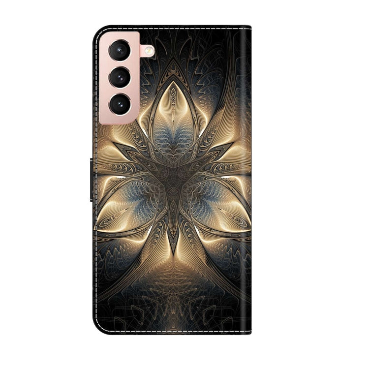 For Samsung Galaxy S21 Crystal 3D Shockproof Protective Leather Phone Case(Luminous Building) - free shipping - PMC TechLife - Order now!
