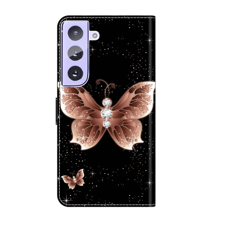 For Samsung Galaxy S21+ Crystal 3D Shockproof Protective Leather Phone Case(Pink Diamond Butterfly) - free shipping - PMC TechLife - Order now!