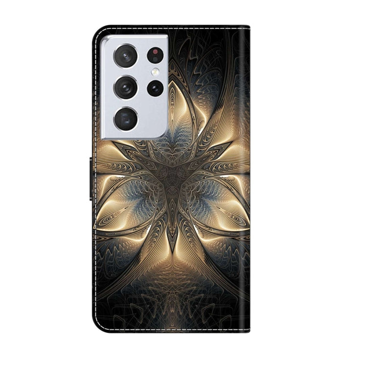 For Samsung Galaxy S21 Ultra Crystal 3D Shockproof Protective Leather Phone Case(Luminous Building) - free shipping - PMC TechLife - Order now!