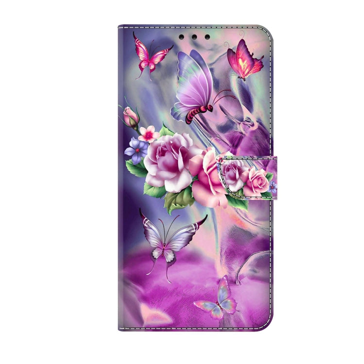 For Samsung Galaxy S22 Crystal 3D Shockproof Protective Leather Phone Case(Butterfly) - free shipping - PMC TechLife - Order now!