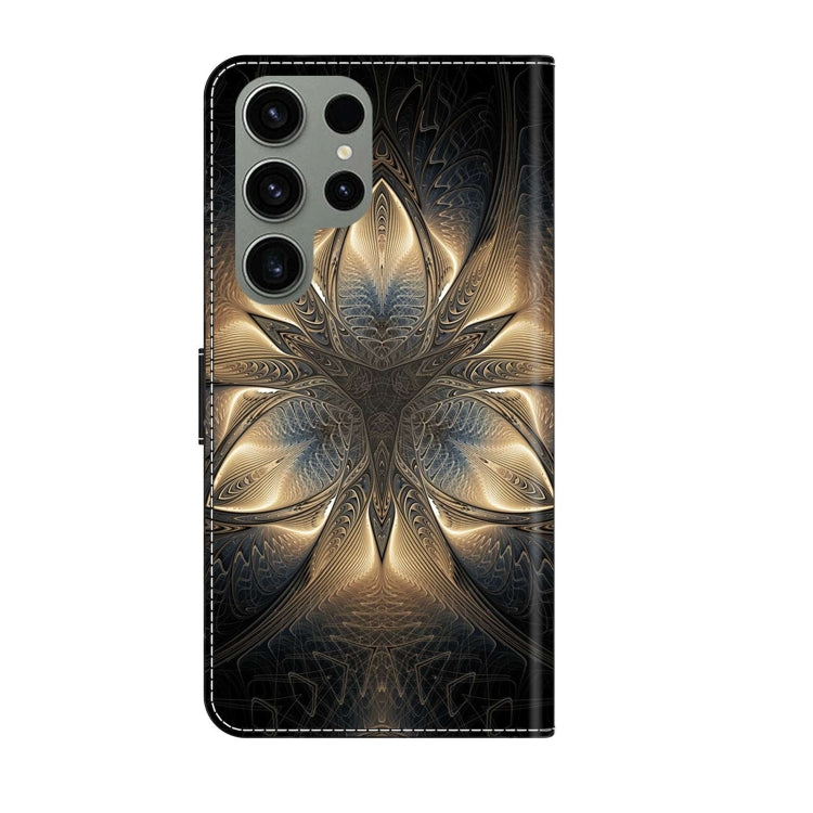 For Samsung Galaxy S23 Ultra Crystal 3D Shockproof Protective Leather Phone Case(Luminous Building) - free shipping - PMC TechLife - Order now!