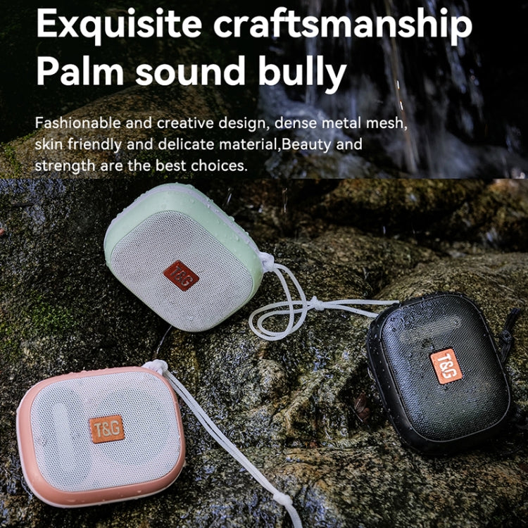 T&G TG-394 Outdoor TWS Wireless Bluetooth IPX7 Waterproof Speaker(Pink) - Mini Speaker by T&G | Online Shopping South Africa | PMC TechLife