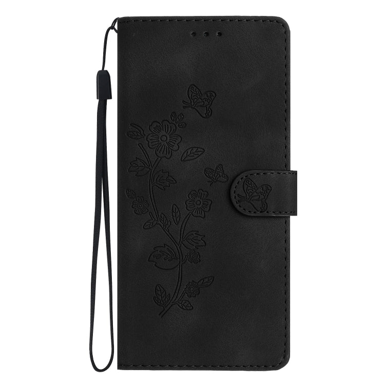For Xiaomi 12 Pro Flower Butterfly Embossing Pattern Leather Phone Case(Black) - free shipping - PMC TechLife - Order now!