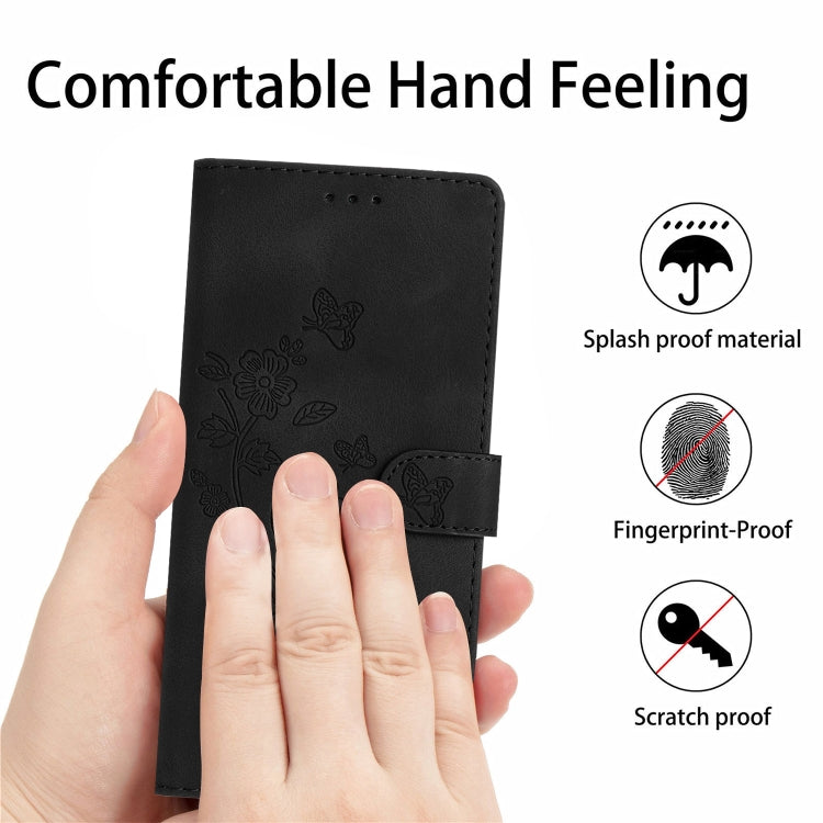 For Xiaomi 12 Pro Flower Butterfly Embossing Pattern Leather Phone Case(Black) - free shipping - PMC TechLife - Order now!