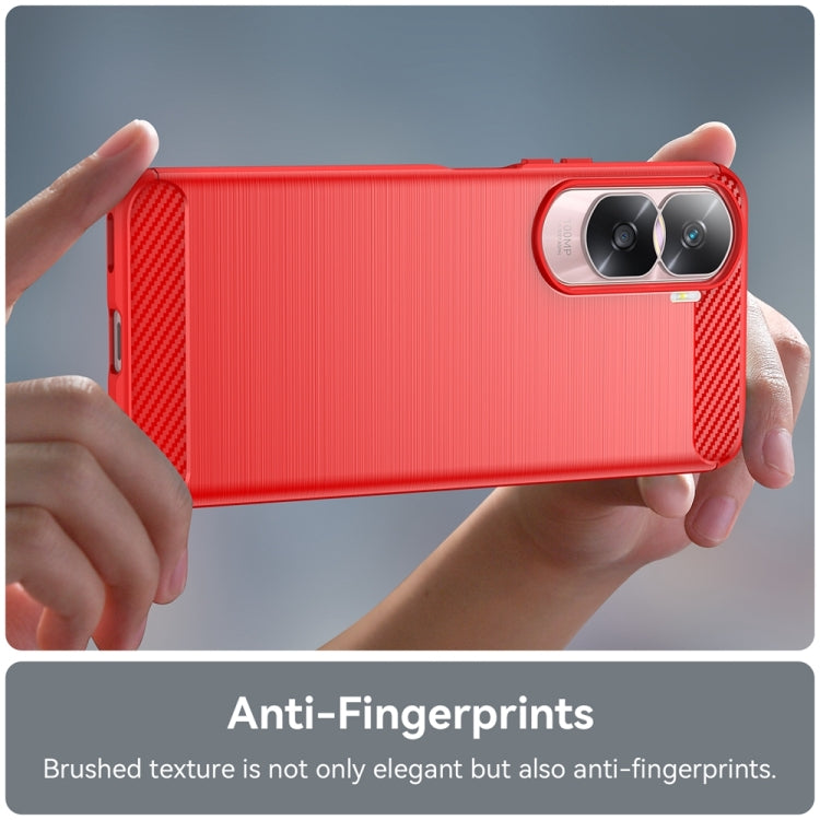 For Honor 90 / 80 Brushed Texture Carbon Fiber TPU Phone Case(Red) - free shipping - PMC TechLife - Order now!