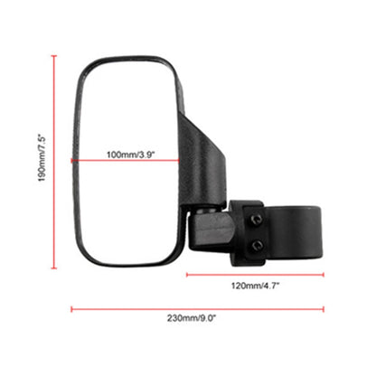 For UTV / ATV UTV-8 Modified Rear View Mirror Side Mirror - Convex Mirror & Accessories by PMC Jewellery | Online Shopping South Africa | PMC Jewellery