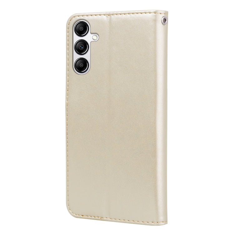 For Samsung Galaxy A34 5G Rose Embossed Flip PU Leather Phone Case(Gold) - free shipping - PMC TechLife - Order now!
