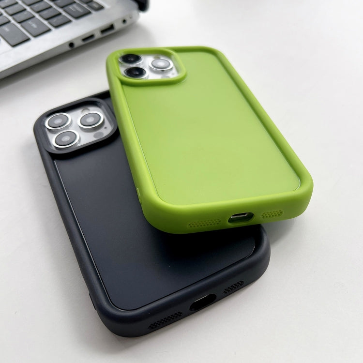 For iPhone 13 Pro Max Shockproof Frame Frosted TPU Phone Case(Black) - free shipping - PMC TechLife - Order now!