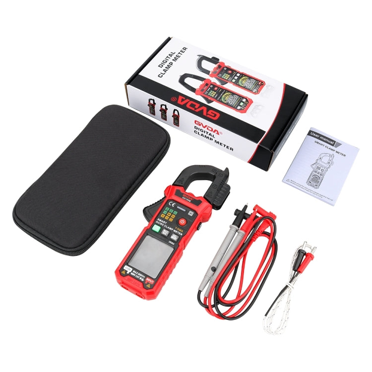 GVDA GD166A Digital Clamp Type Multifunction Intelligent Anti-burn Multimeter - Digital Multimeter by GVDA | Online Shopping South Africa | PMC TechLife | Buy Now Pay Later Mobicred