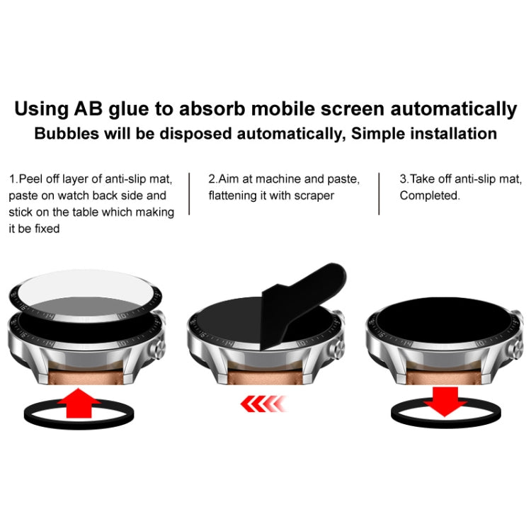 For Huawei Watch 4 IMAK Plexiglass HD Watch Protective Film - Screen Protector by imak | Online Shopping South Africa | PMC TechLife | Buy Now Pay Later Mobicred