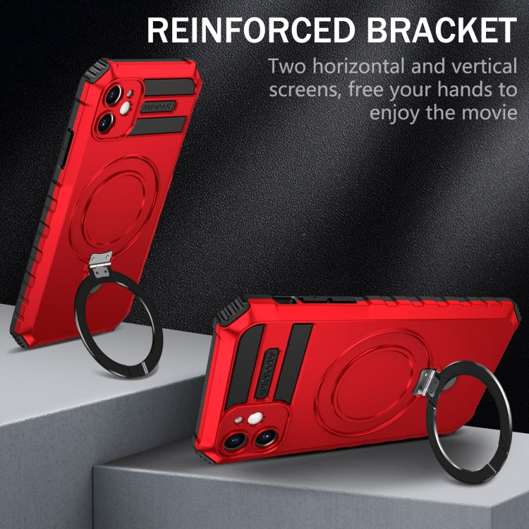 For iPhone 11 MagSafe Magnetic Holder Phone Case(Red) - free shipping - PMC TechLife - Order now!