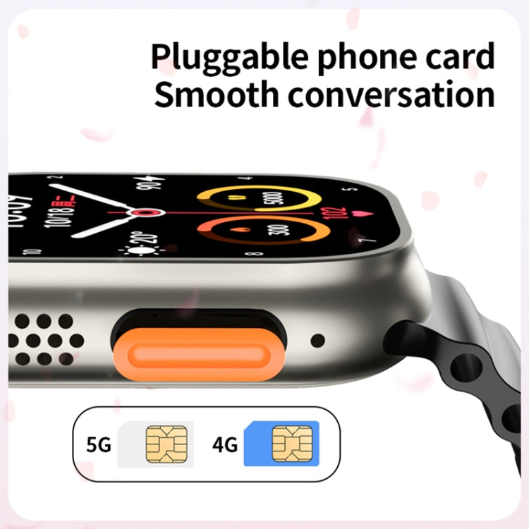 GS29 2.08 inch IP67 Waterproof 4G Android 9.0 Smart Watch Support AI Video Call / GPS, Specification:4G+64G(Gold) - Android Watch by PMC TechLife | Online Shopping South Africa | PMC TechLife