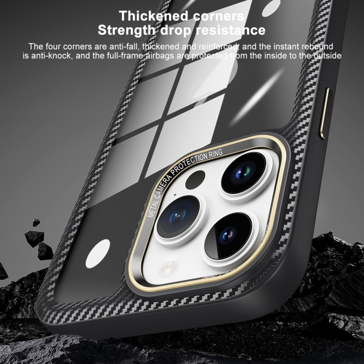 For iPhone 11 Carbon Fiber Transparent Back Panel Phone Case(Green) - free shipping - PMC TechLife - Order now!