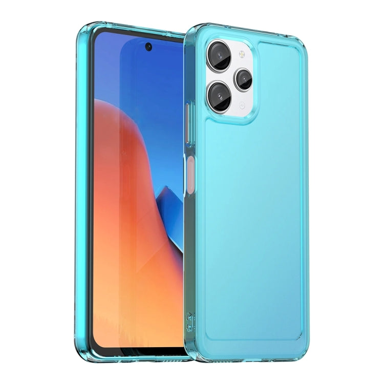 For Xiaomi Redmi 12 Candy Series TPU Phone Case(Transparent Blue) - free shipping - PMC TechLife - Order now!