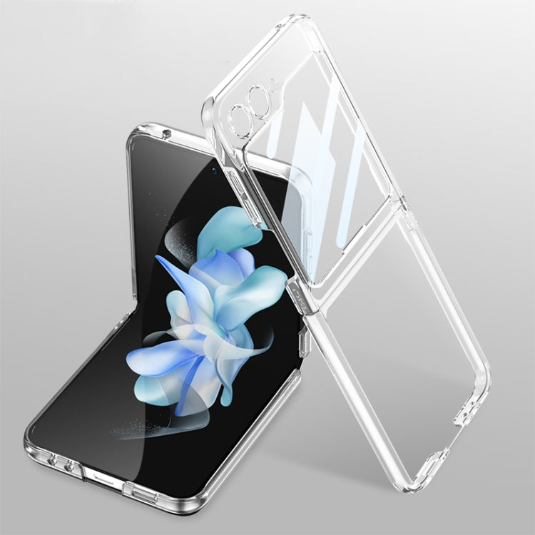 For Samsung Galaxy Z Flip5 GKK Integrated Electroplating Full Coverage Phone Case(Transparent) - Galaxy Z Flip5 Cases by GKK | Online Shopping South Africa | PMC TechLife