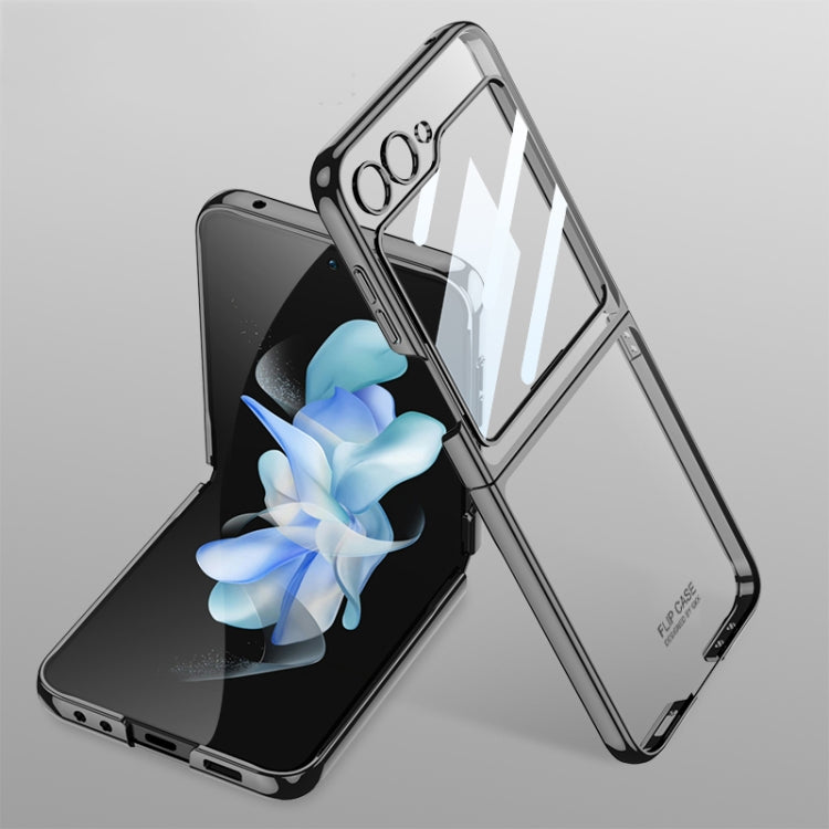 For Samsung Galaxy Z Flip5 GKK Integrated Electroplating Full Coverage Phone Case(Black) - Galaxy Z Flip5 Cases by GKK | Online Shopping South Africa | PMC TechLife