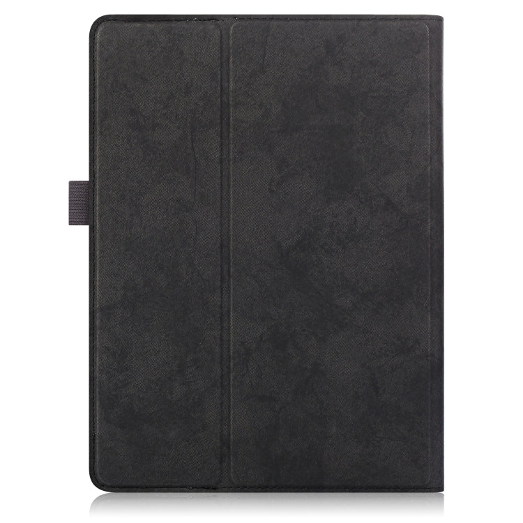 For 9-11 inch Marble Cloth Texture Horizontal Flip Universal Tablet PC Leather Case with Pen Slot & Holder(Black) - 10 - 11 inch by PMC TechLife | Online Shopping South Africa | PMC TechLife | Buy Now Pay Later Mobicred