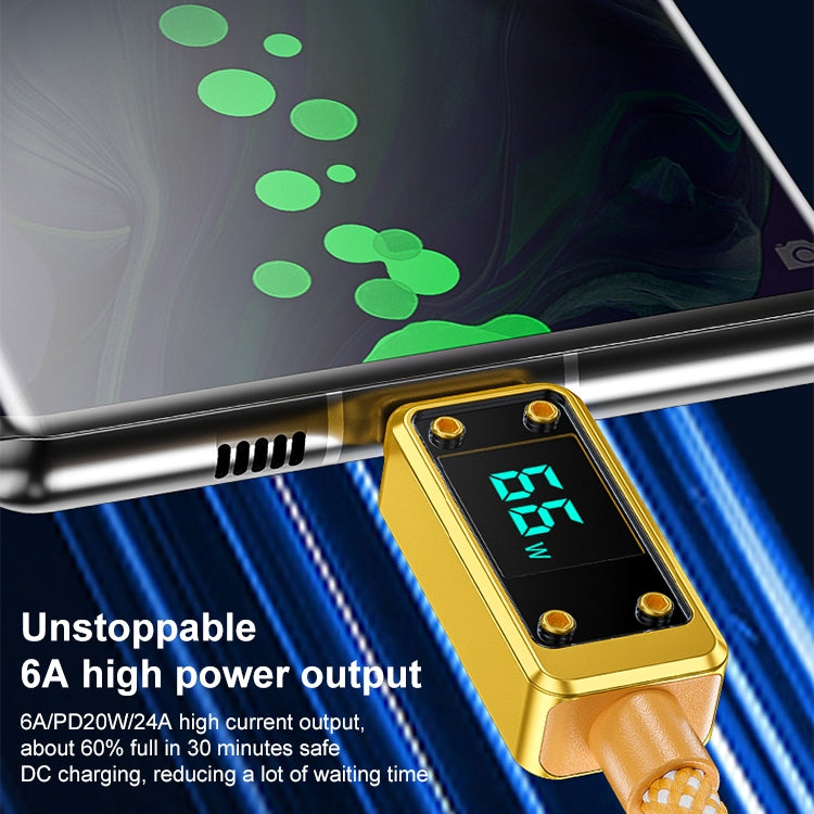 WK WDC-08 PD 20W USB-C/Type-C to 8 Pin Digital Display Data Cable, Length: 1m(Black) - free shipping - PMC TechLife - Order now!