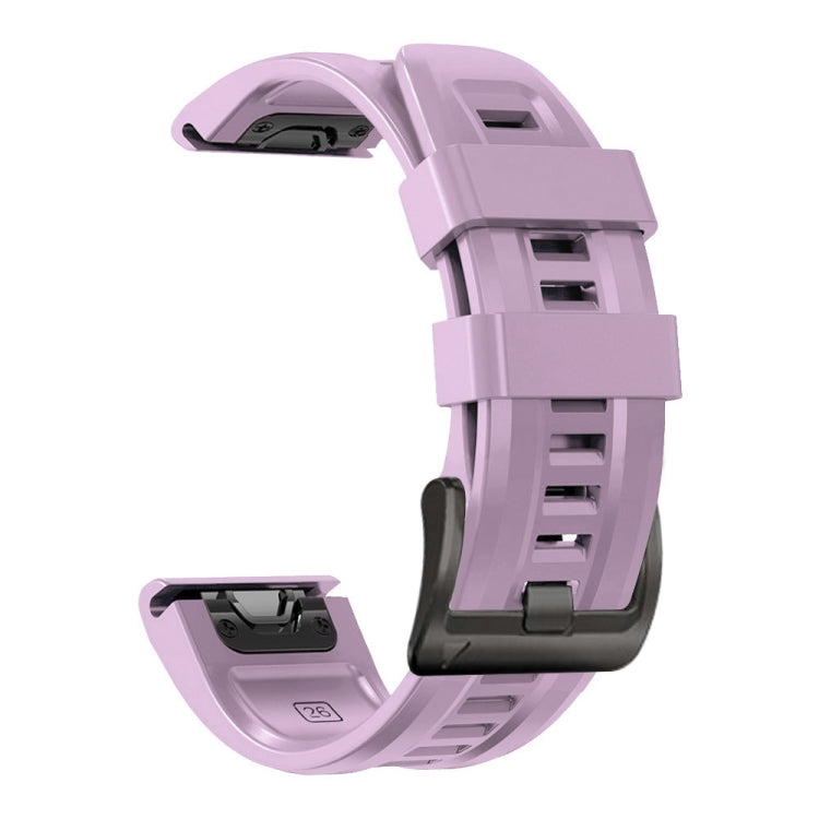 Compatible with Garmin Instinct 2X Solar Sport Pure Color Silicone Watch Band(Light Purple) - free shipping - PMC TechLife - Order now!