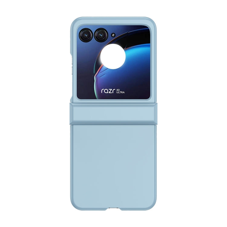 For Motorola Razr 40 Ultra Skin Feel PC Phone Case with Hinge(Sky Blue) - free shipping - PMC TechLife - Order now!