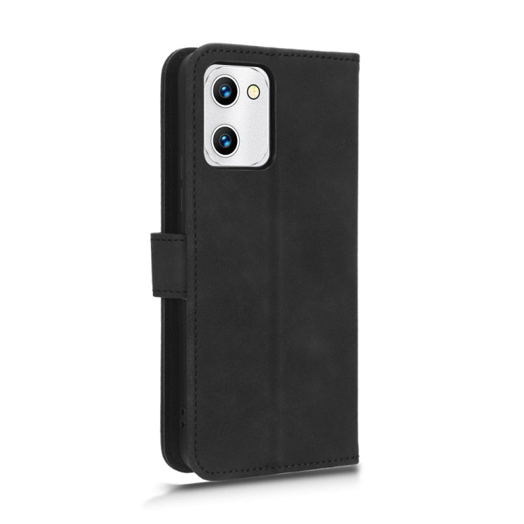 For UMIDIGI C2 / C1 / C1 Max Skin Feel Magnetic Flip Leather Phone Case(Black) - More Brand by PMC TechLife | Online Shopping South Africa | PMC TechLife | Buy Now Pay Later Mobicred