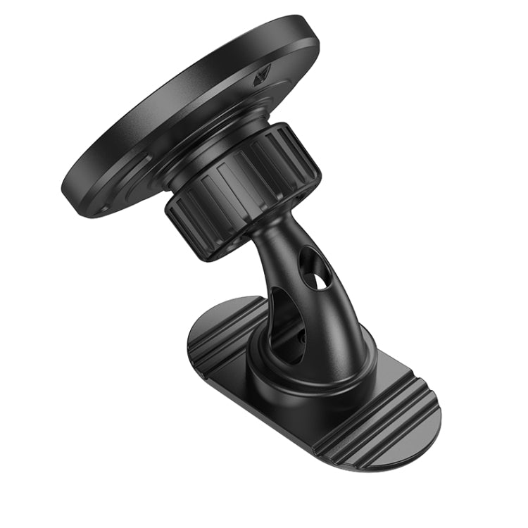 Borofone BH91 Mini Body Center Console Ring Magnetic Car Holder(Black) - Car Holders by Borofone | Online Shopping South Africa | PMC Jewellery