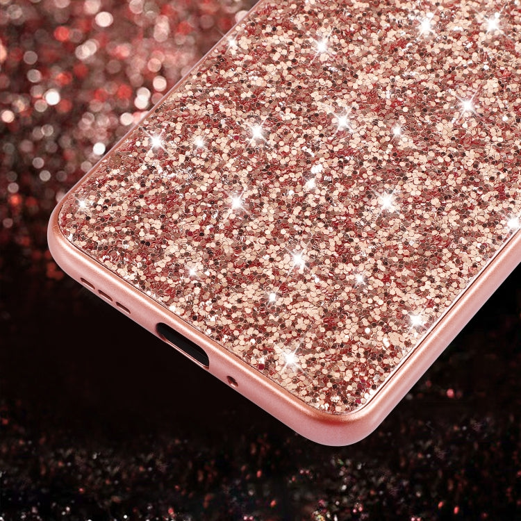 For Xiaomi Redmi Note 12 4G/5G Global Glitter Powder Shockproof TPU Phone Case(Black) - free shipping - PMC TechLife - Order now!