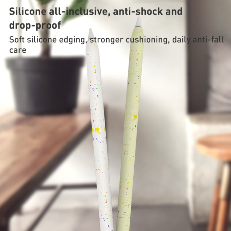 For Apple Pencil 2 LOVE MEI Luminous Silicone Protective Pen Case(Green) - Pencil Accessories by LOVE MEI | Online Shopping South Africa | PMC TechLife
