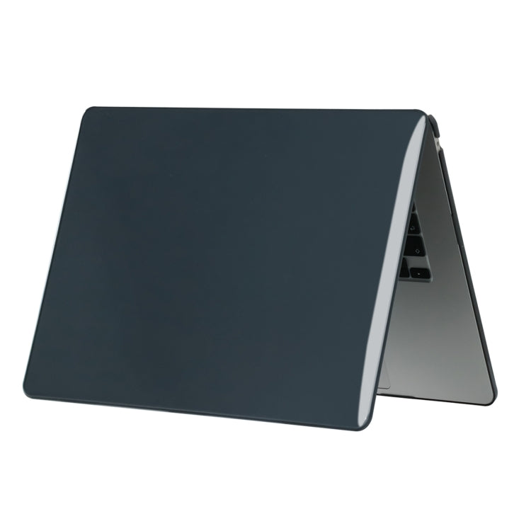 For MacBook Air 15.3 inch A2941 Laptop Crystal Hard Plastic Protection Case(Black) - MacBook Air Cases by PMC TechLife | Online Shopping South Africa | PMC TechLife