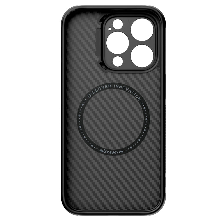 For iPhone 15 Pro NILLKIN Aramid Fiber MagSafe Magnetic Phone Case(Black) - free shipping - PMC TechLife - Order now!