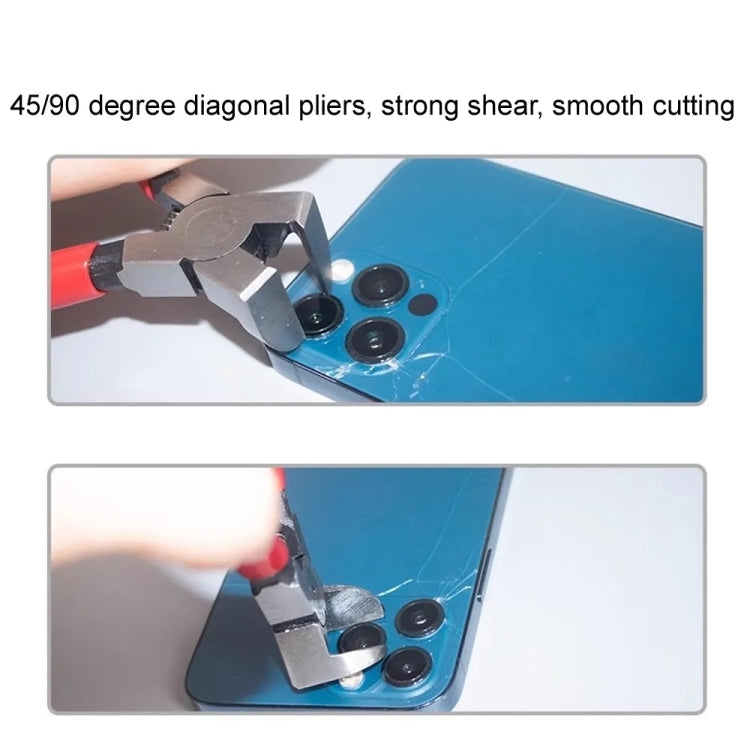 90 Degree Scissors Right-Angle Diagonal Pliers - Others by PMC TechLife | Online Shopping South Africa | PMC TechLife