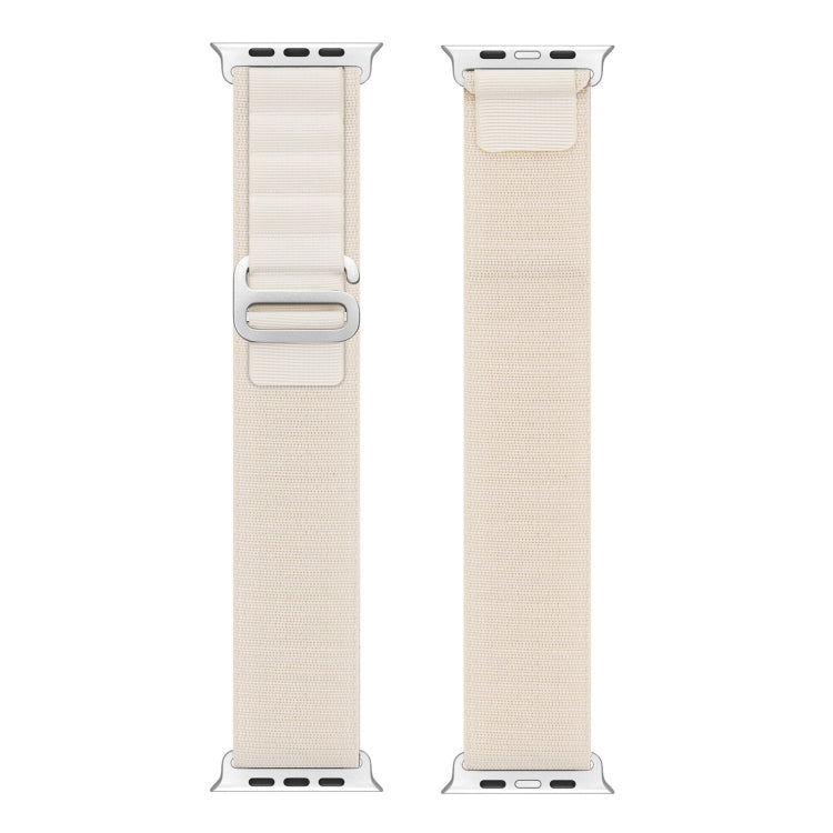 For Apple Watch SE 2023 40mm DUX DUCIS GS Series Nylon Loop Watch Band(Starlight) - Watch Bands by DUX DUCIS | Online Shopping South Africa | PMC TechLife | Buy Now Pay Later Mobicred