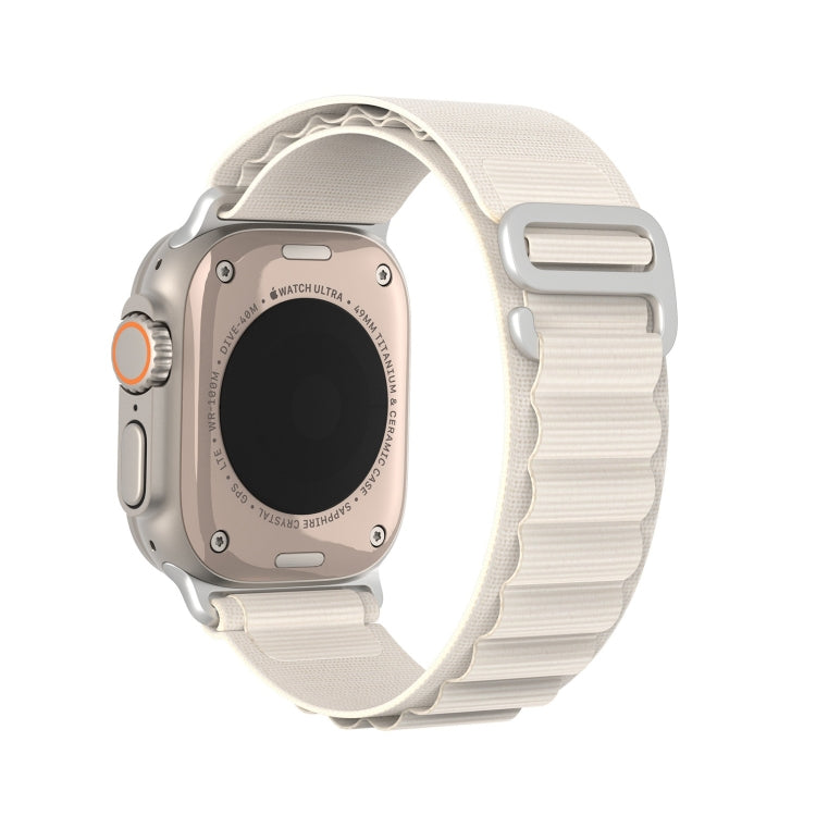 For Apple Watch SE 2023 40mm DUX DUCIS GS Series Nylon Loop Watch Band(Starlight) - Watch Bands by DUX DUCIS | Online Shopping South Africa | PMC TechLife | Buy Now Pay Later Mobicred