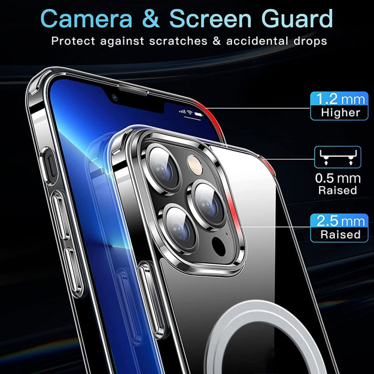 For iPhone 14 Pro Max LK Crystal Clear MagSafe Magnetic Phone Case(Transparent) - free shipping - PMC TechLife - Order now!